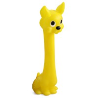 Triol Игрушка для собак из винила "Кошка - длинная шея", 195мм