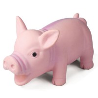 Triol Игрушка для собак из латекса "Розовый поросенок"